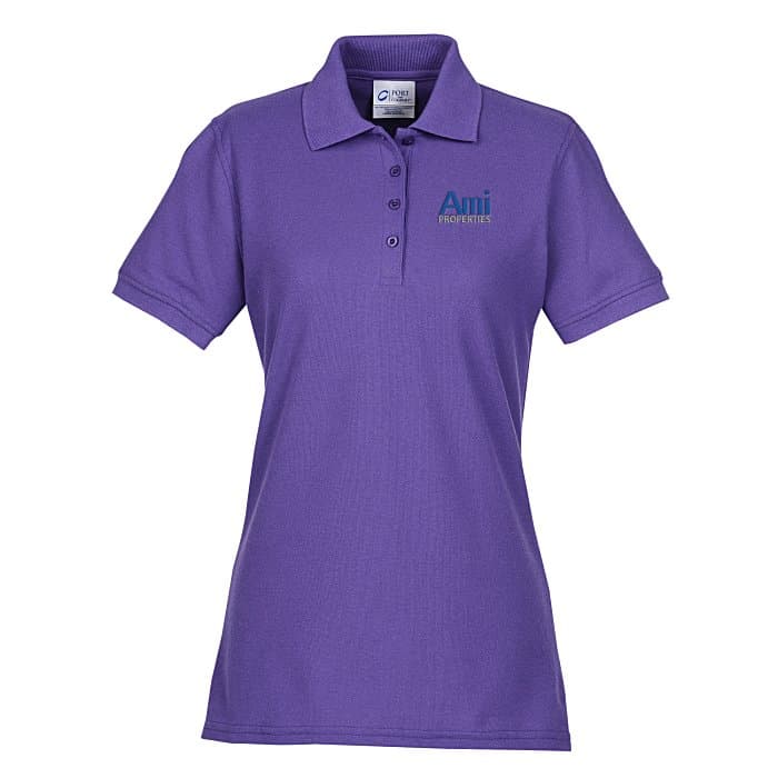 Soil Release Blend Pique Polo - Ladies'
