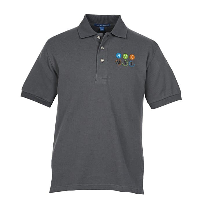 Easy Care Pique Knit Polo - Men's