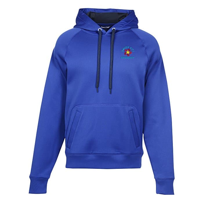 Double Knit Fleece Hooded Sweatshirt - Men's