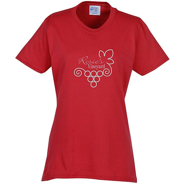 Port 50/50 Blend T-Shirt - Ladies' - Screen