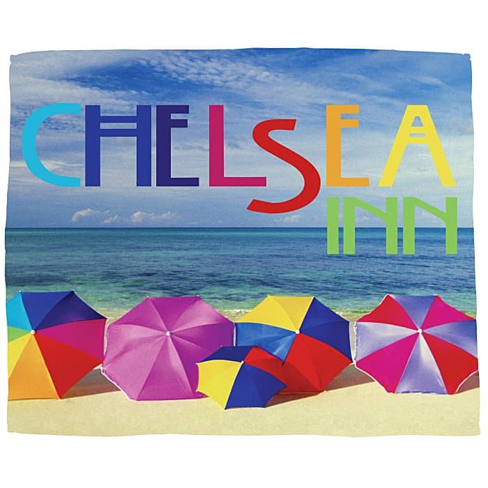 Full Color Microfleece Blanket - 50 inches x 60 inches