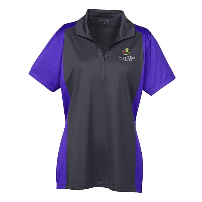 Micropique Sport-Wick Colorblock Polo - Ladies'