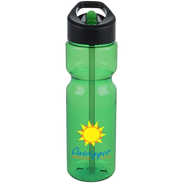 Olympian Bottle with Two-Tone Flip Straw Lid - 28 oz