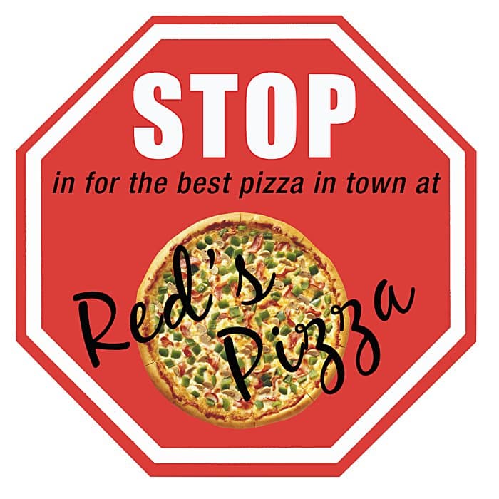 Flat Flexible Magnet - Stop Sign - Large