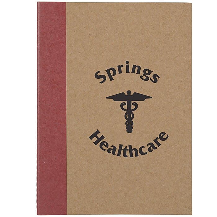 Two-Tone Stitched Notebook