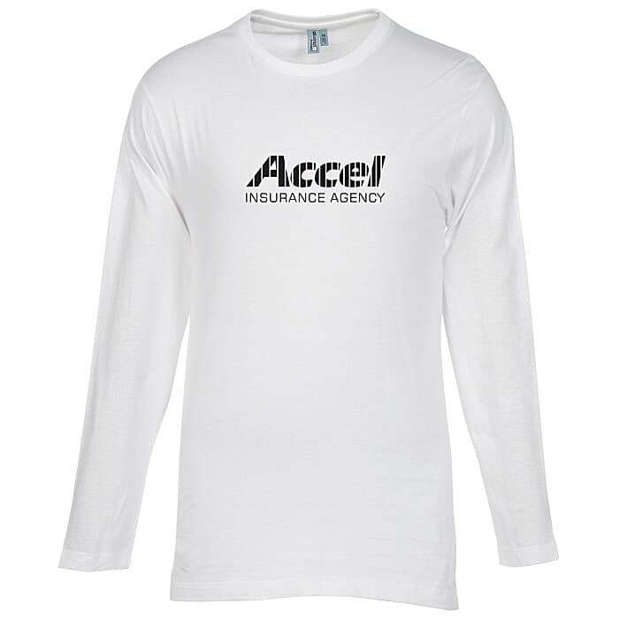 Ideal Long Sleeve T-Shirt - Men's - White