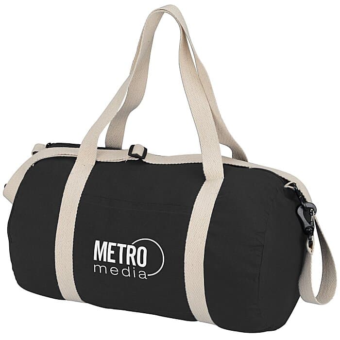 Lightweight 5-oz Cotton Barrel Duffel