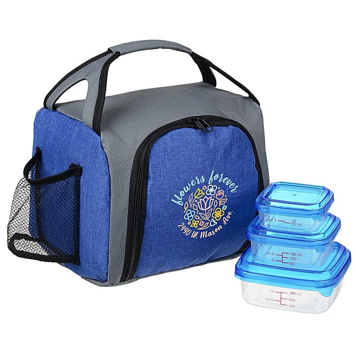 Up Front Square Portion Control Lunch Set