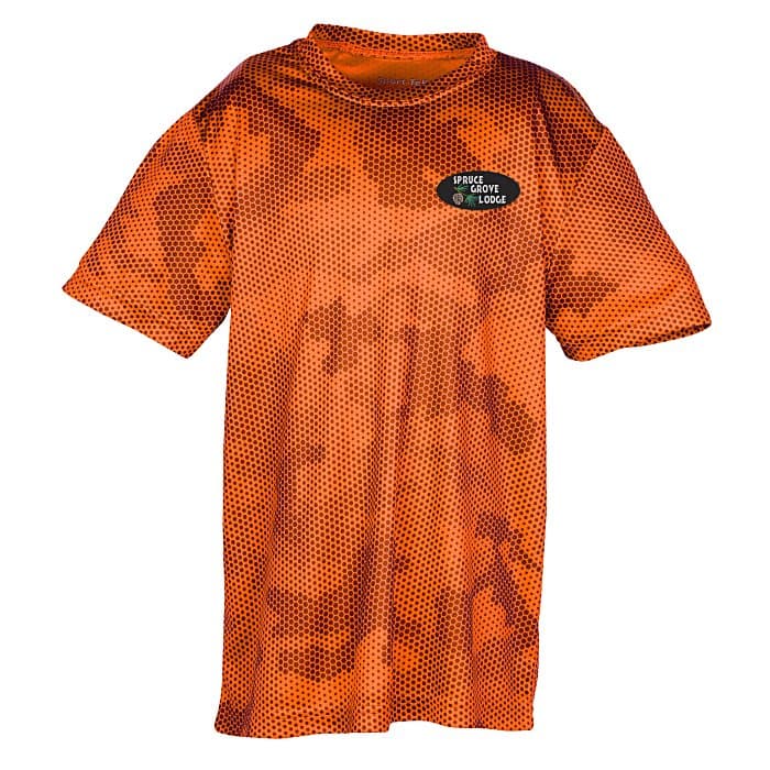 Challenger Camo Performance Tee - Youth - Embroidered