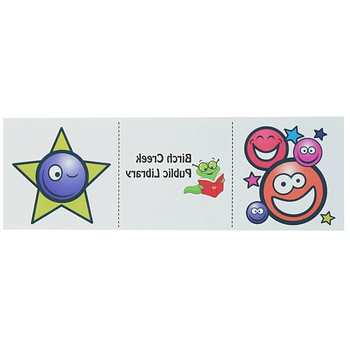 Super Kid 3 Tattoo Strip - Smiley Faces