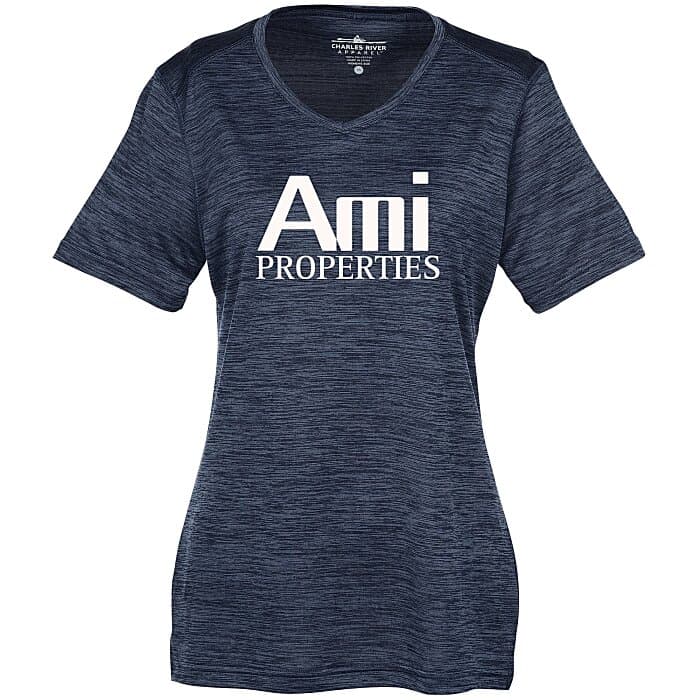 Space-Dyed Performance T-Shirt - Ladies' - Screen