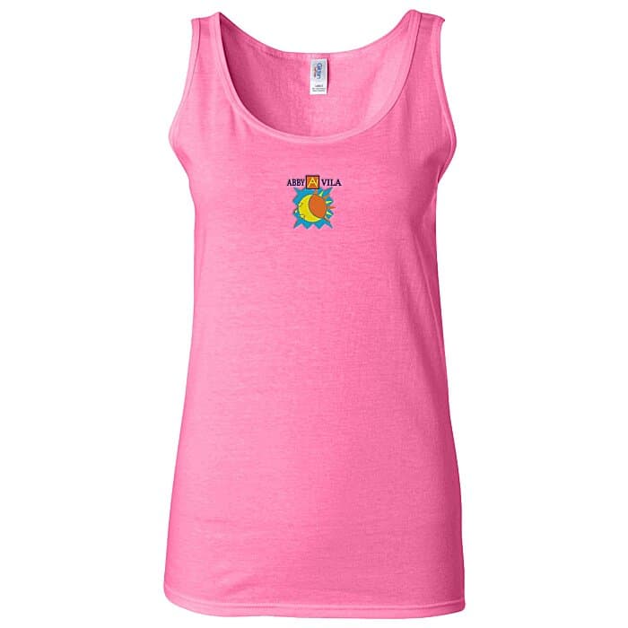 Gildan Softstyle Tank Top - Ladies' - Embroidered