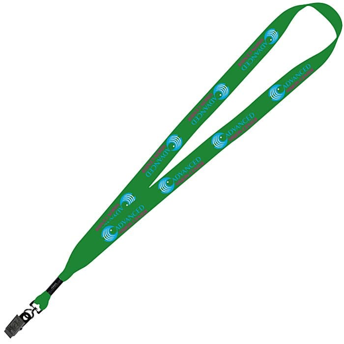 Dye-Sub Lanyard - 3/4 inches - 34 inches - Metal Bulldog Clip