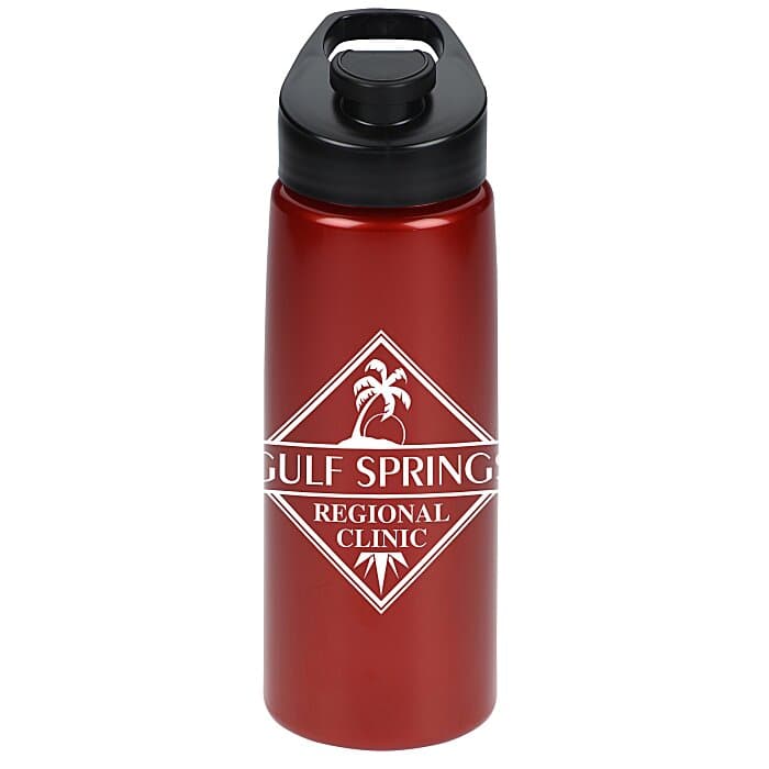 Flair Bottle with Flip Lid - 26 oz - Metallic