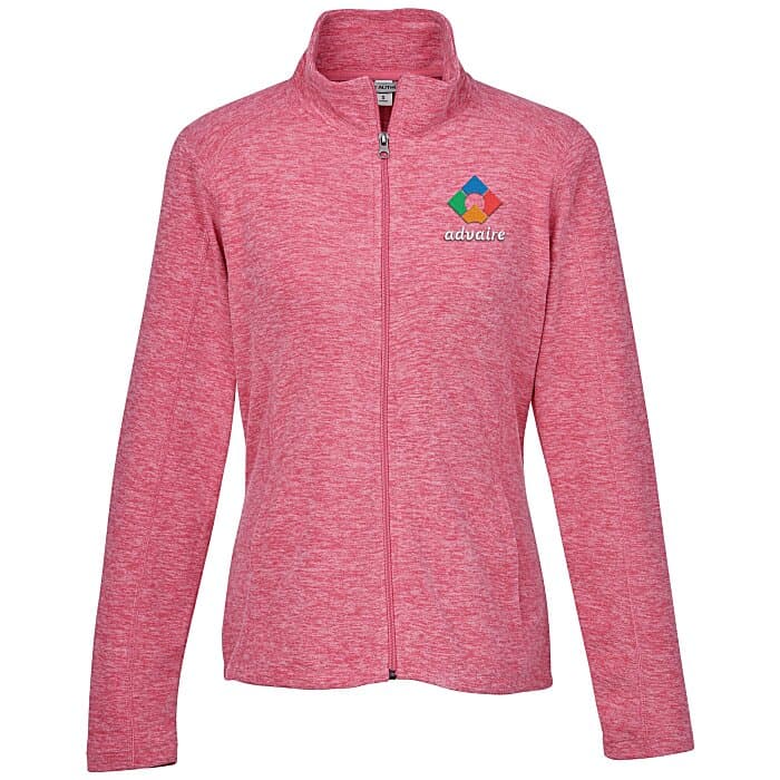Heathered Microfleece Jacket - Ladies'