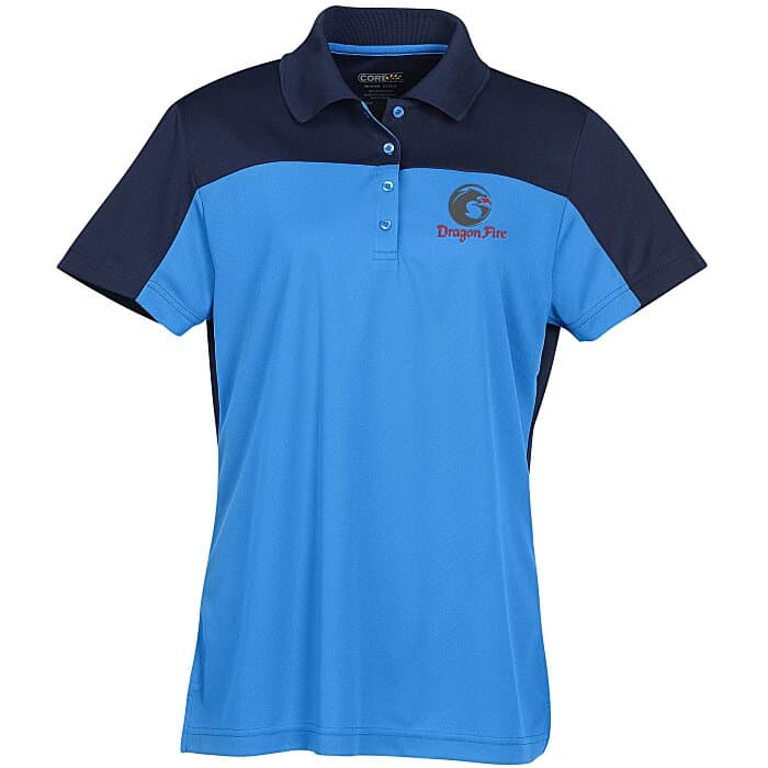 Balance Colorblock Performance Pique Polo - Ladies'