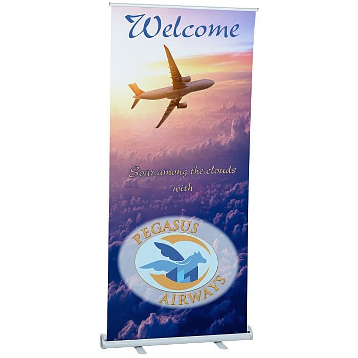 Value Polypropylene Retractable Banner Display - 36 inches