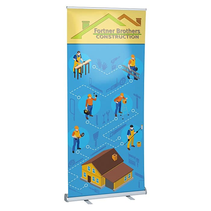 Value Retractable Banner Display - 36 inches