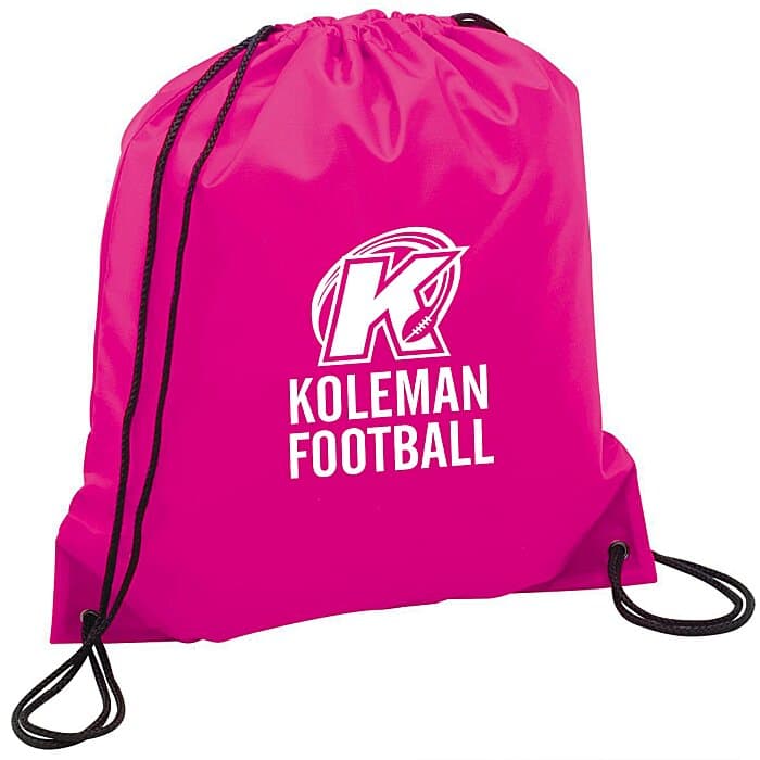 Oriole Drawstring Sportpack - 16 1/2 inches x 14 1/4 inches