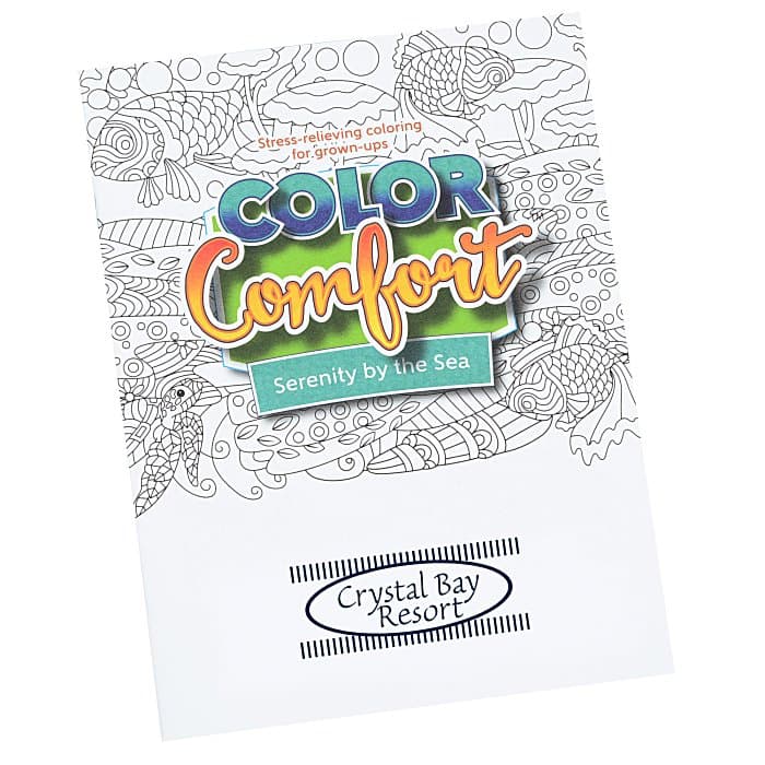 Color Comfort Grown Up Coloring Book - Serenity by the Sea