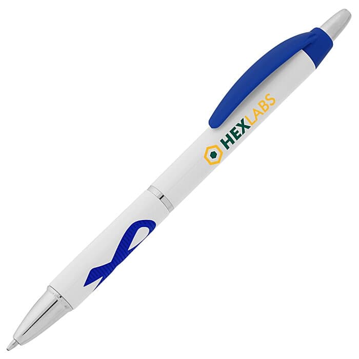 Awareness Ribbon Grip Pen - Full Color
