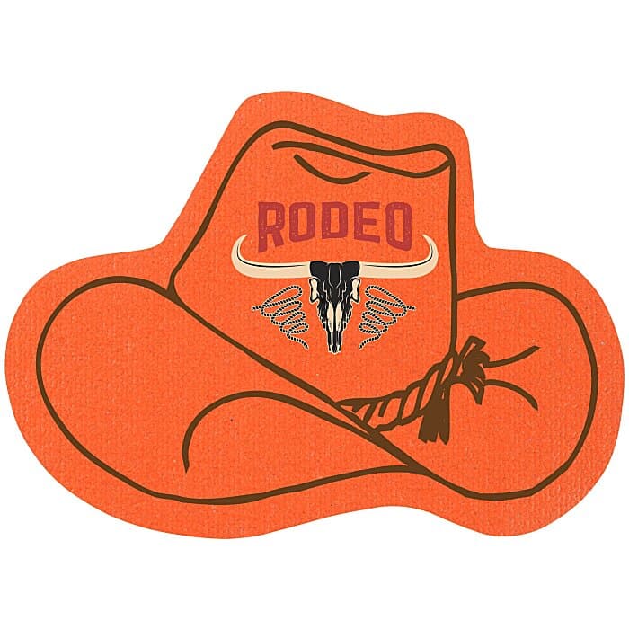 Cushioned Jar Opener - Cowboy Hat - Full Color