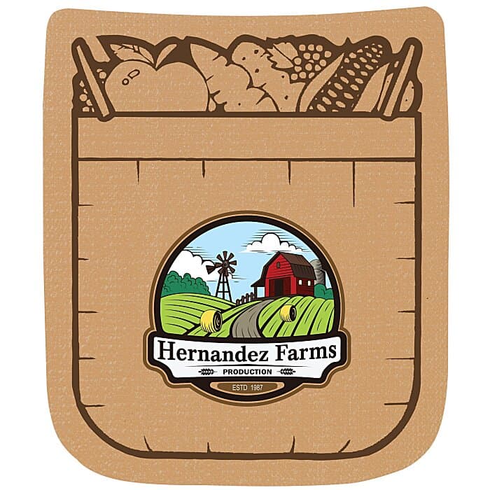 Cushioned Jar Opener - Grocery Bag - Full Color