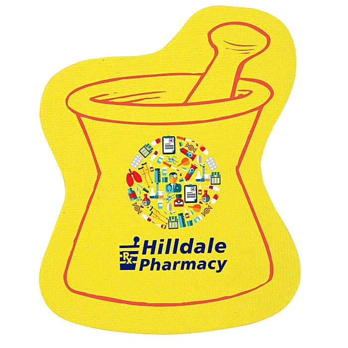 Cushioned Jar Opener - Mortar & Pestle - Full Color