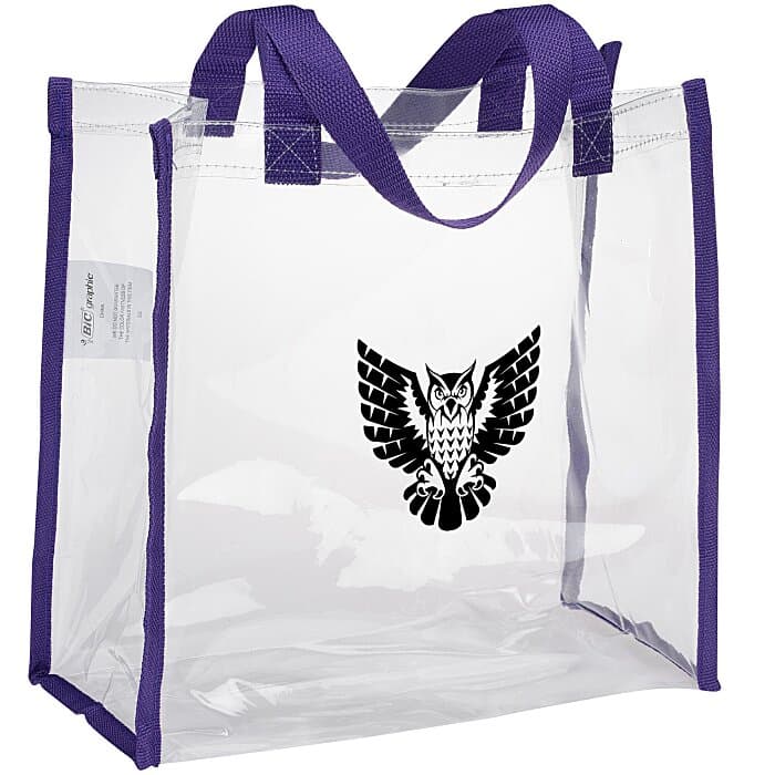 Clear Game Tote