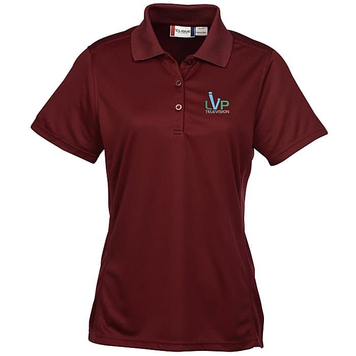 Ice Performance Pique Polo - Ladies' - Embroidered