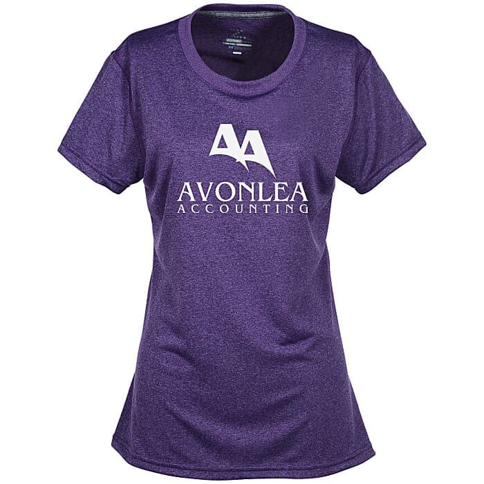 Vegas Heathered Performance T-Shirt - Ladies'