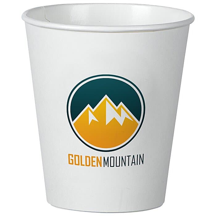 Insulated Paper Travel Cup - 12 oz - Low Qty - Full Color