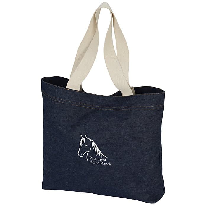 Basic Denim Tote