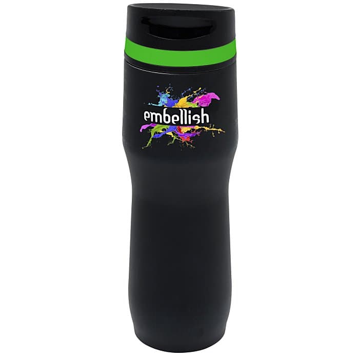 Persona Caturra Vacuum Tumbler - 16 oz - Black - Full Color