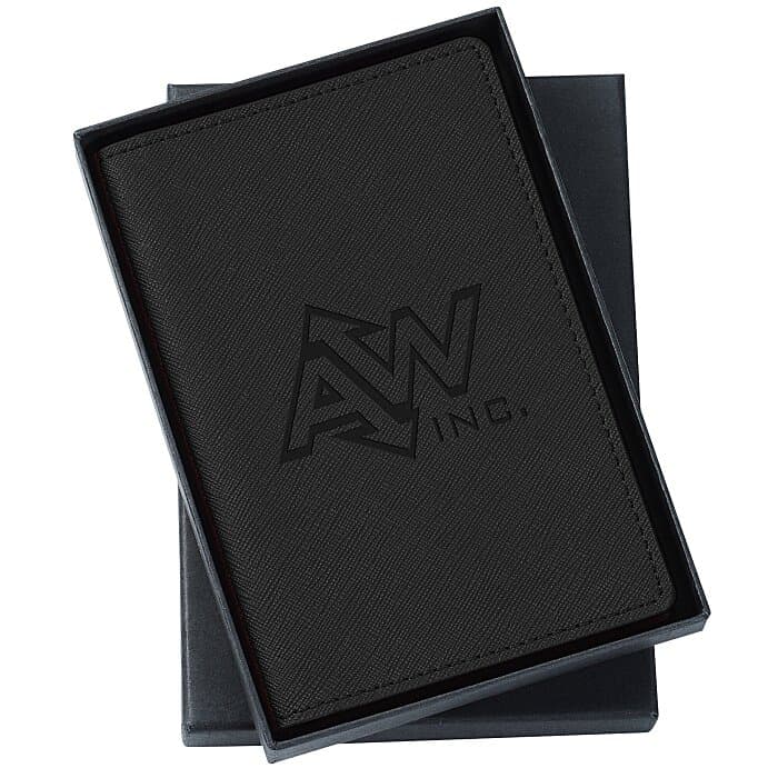 Toscano Leather RFID Passport Holder
