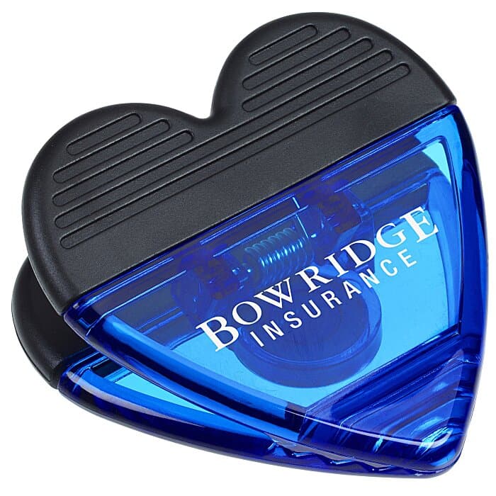 Power Clip - Heart - Translucent