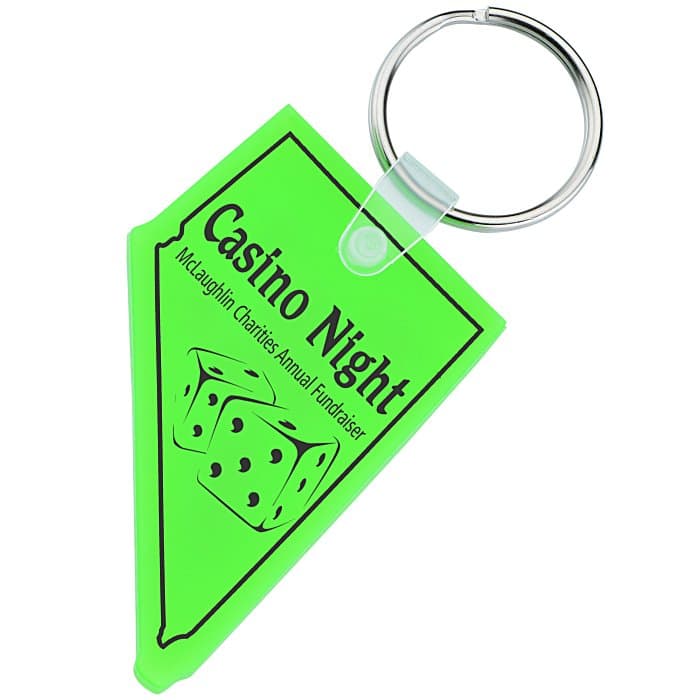 Nevada Soft Keychain - Translucent