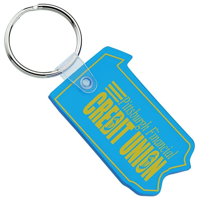 Pennsylvania Soft Keychain - Translucent