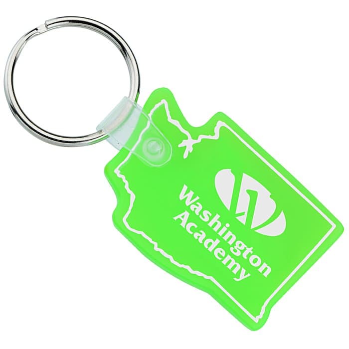 Washington Soft Keychain - Translucent