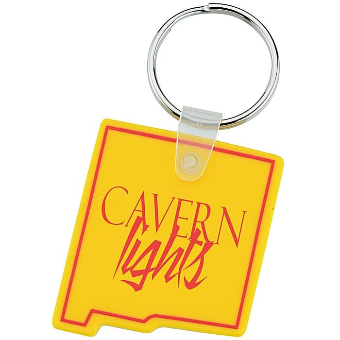 New Mexico Soft Keychain - Opaque