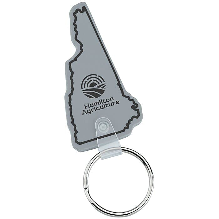 New Hampshire Soft Keychain - Opaque