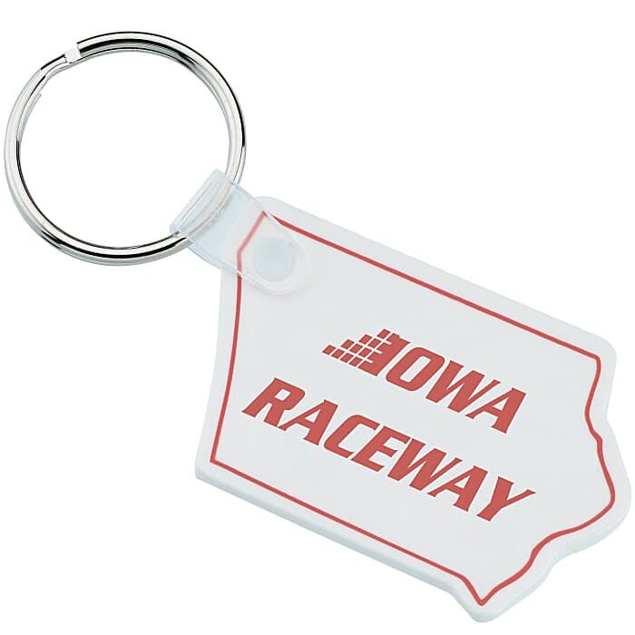 Iowa Soft Keychain - Opaque
