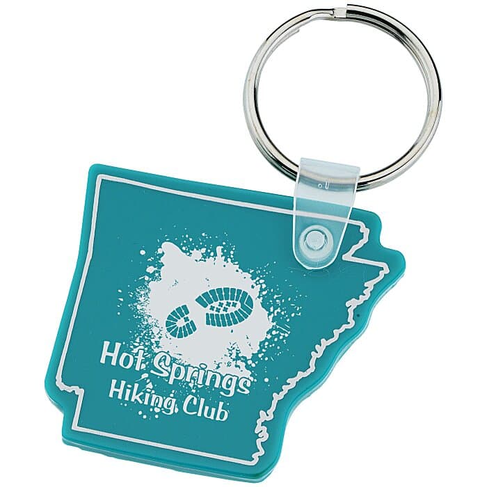 Arkansas Soft Keychain - Opaque