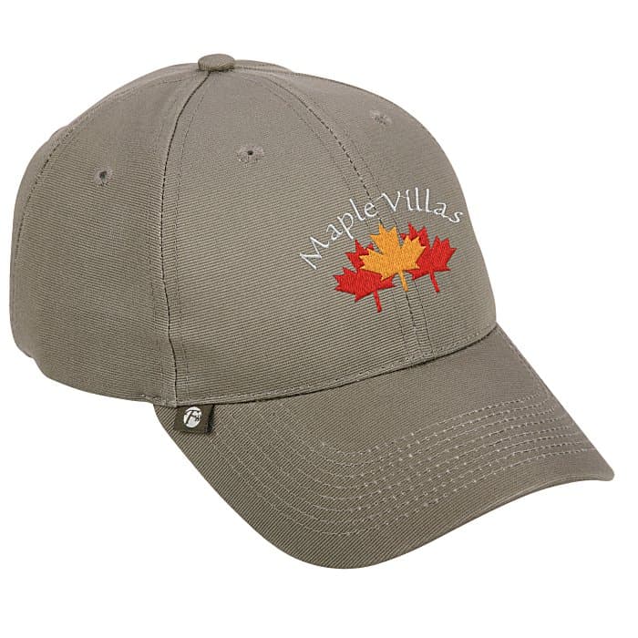 Microcord Golf Cap with Tee Holder