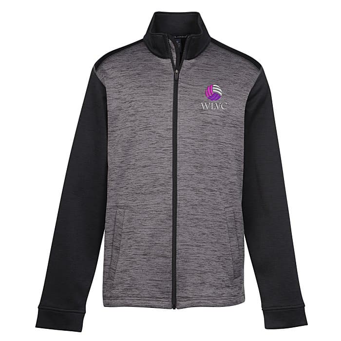 Newbury Colorblock Melange Fleece Jacket - Men's