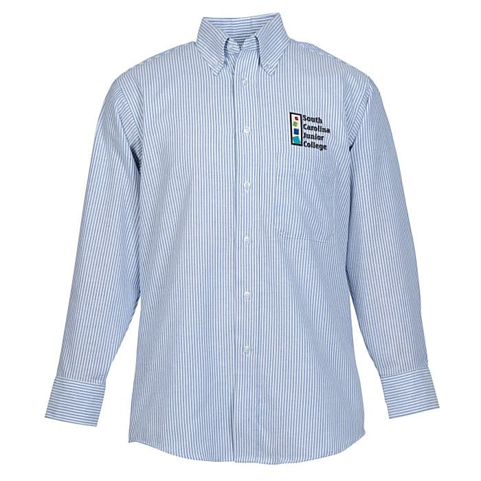 Easy Care Stripe Oxford Shirt - Men's
