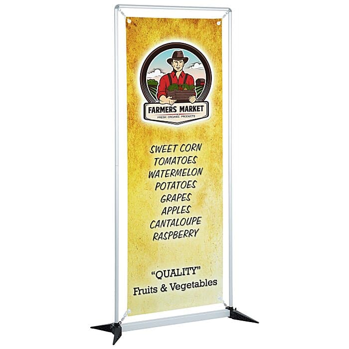 FrameWorx Banner Stand - 27 1/2 inches - Two Sided
