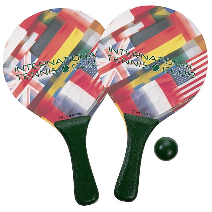 Beach Pong Paddle Set - 13 inches x 7 inches