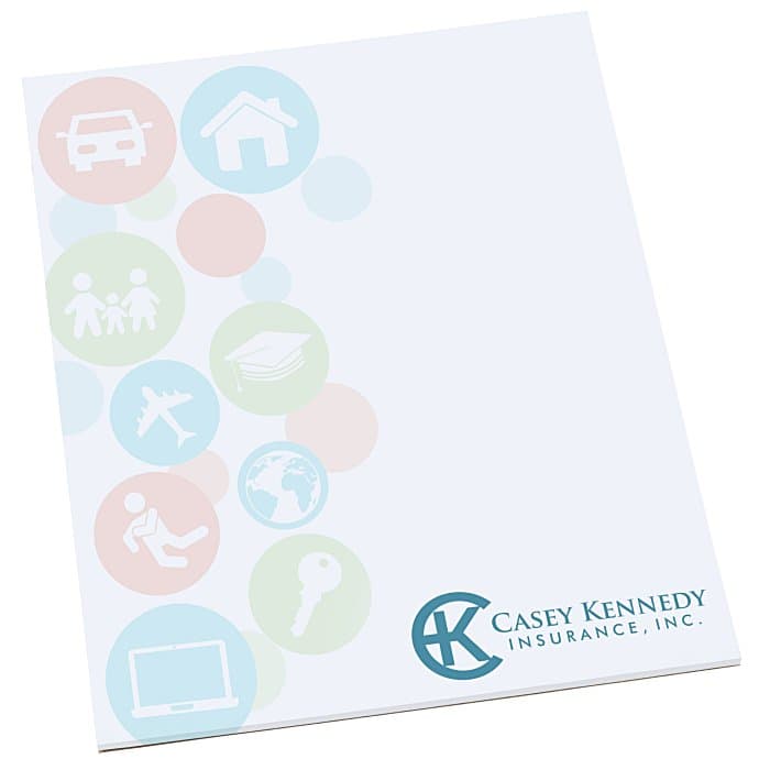 Souvenir Notepad - 11 inches x 8 1/2 inches - 25 Sheet
