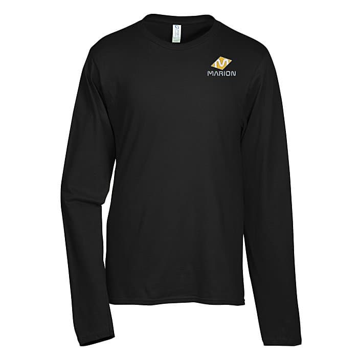 Team Favorite 4.5-oz Long Sleeve T-Shirt - Men's - Embroidered